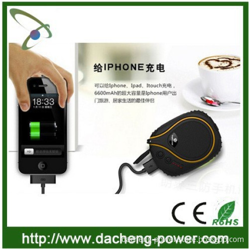 Hiqh quality Universal waterproof power bank portable charger for Cell Phone 4400mAH/6600mAH/7800mAH